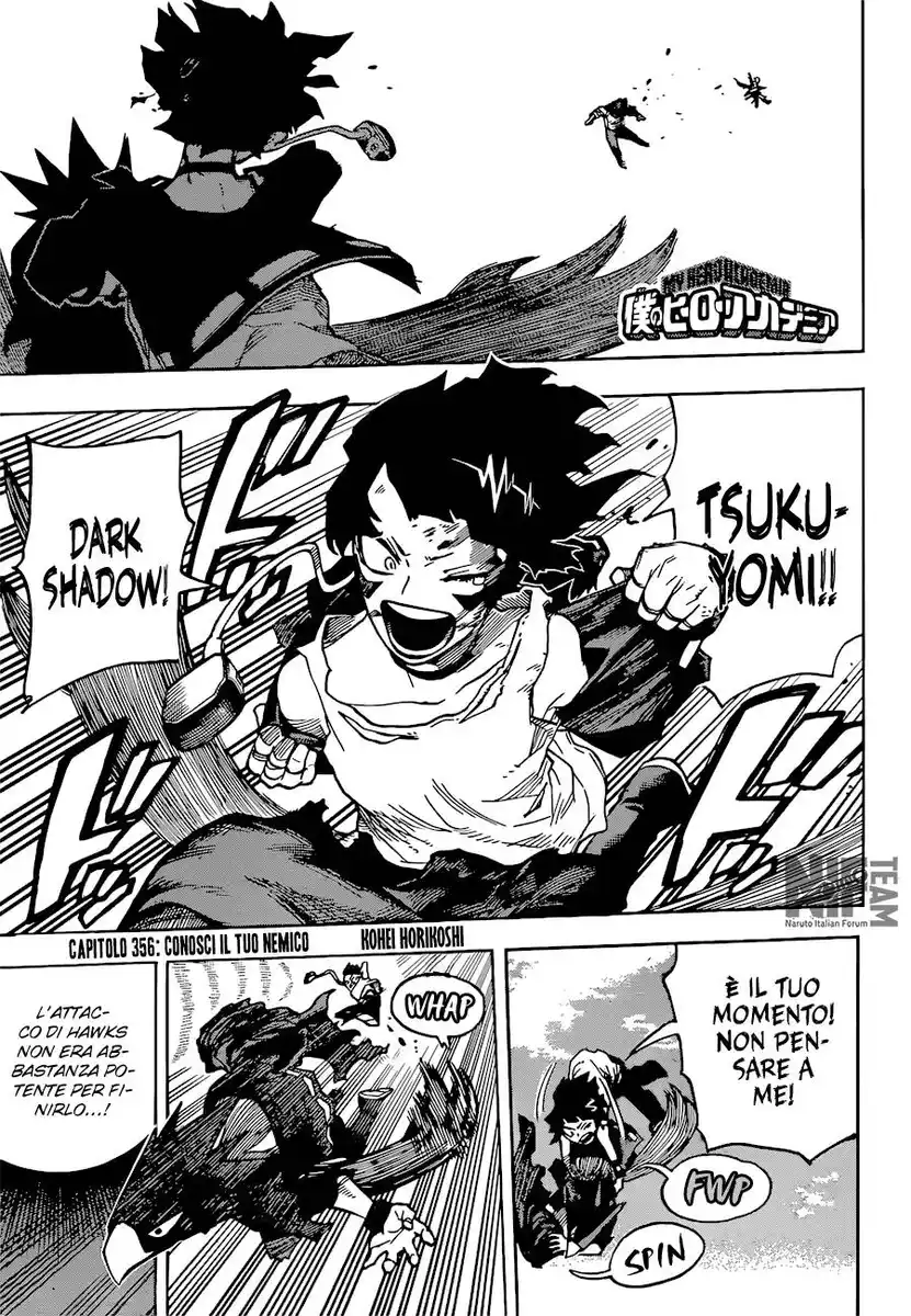 Boku no Hero Academia Capitolo 356 page 1