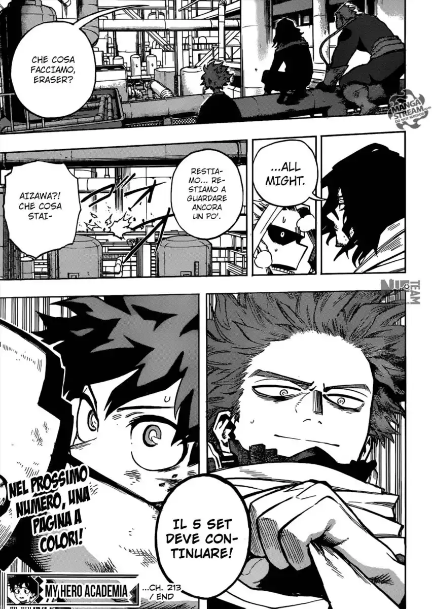 Boku no Hero Academia Capitolo 213 page 15