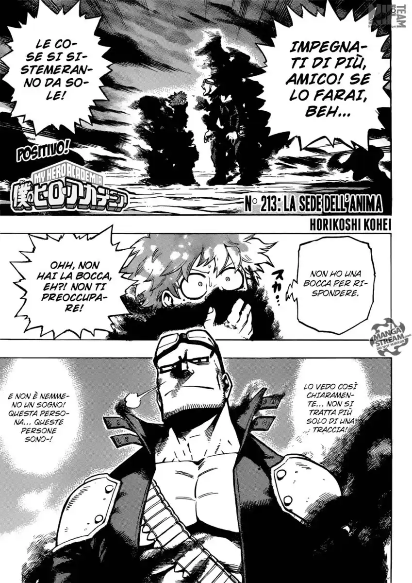 Boku no Hero Academia Capitolo 213 page 2