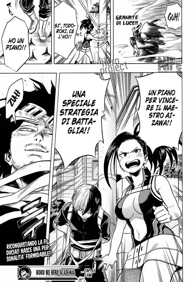 Boku no Hero Academia Capitolo 63 page 19