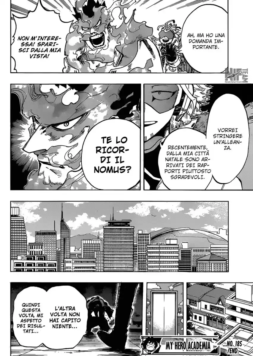 Boku no Hero Academia Capitolo 185 page 15