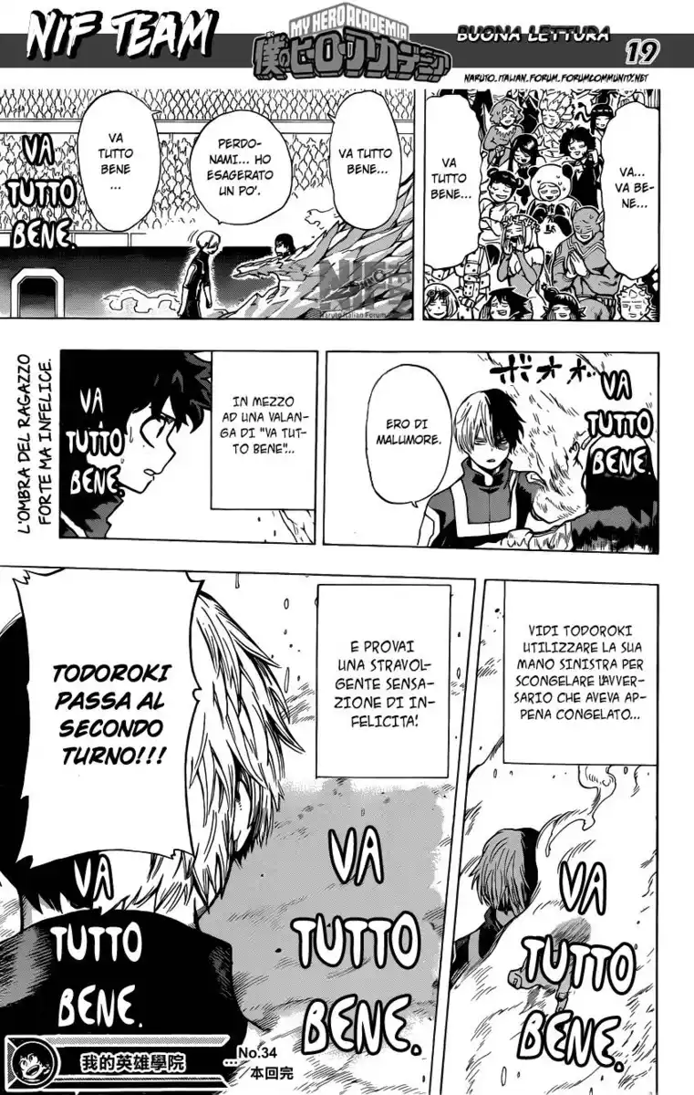 Boku no Hero Academia Capitolo 34 page 19