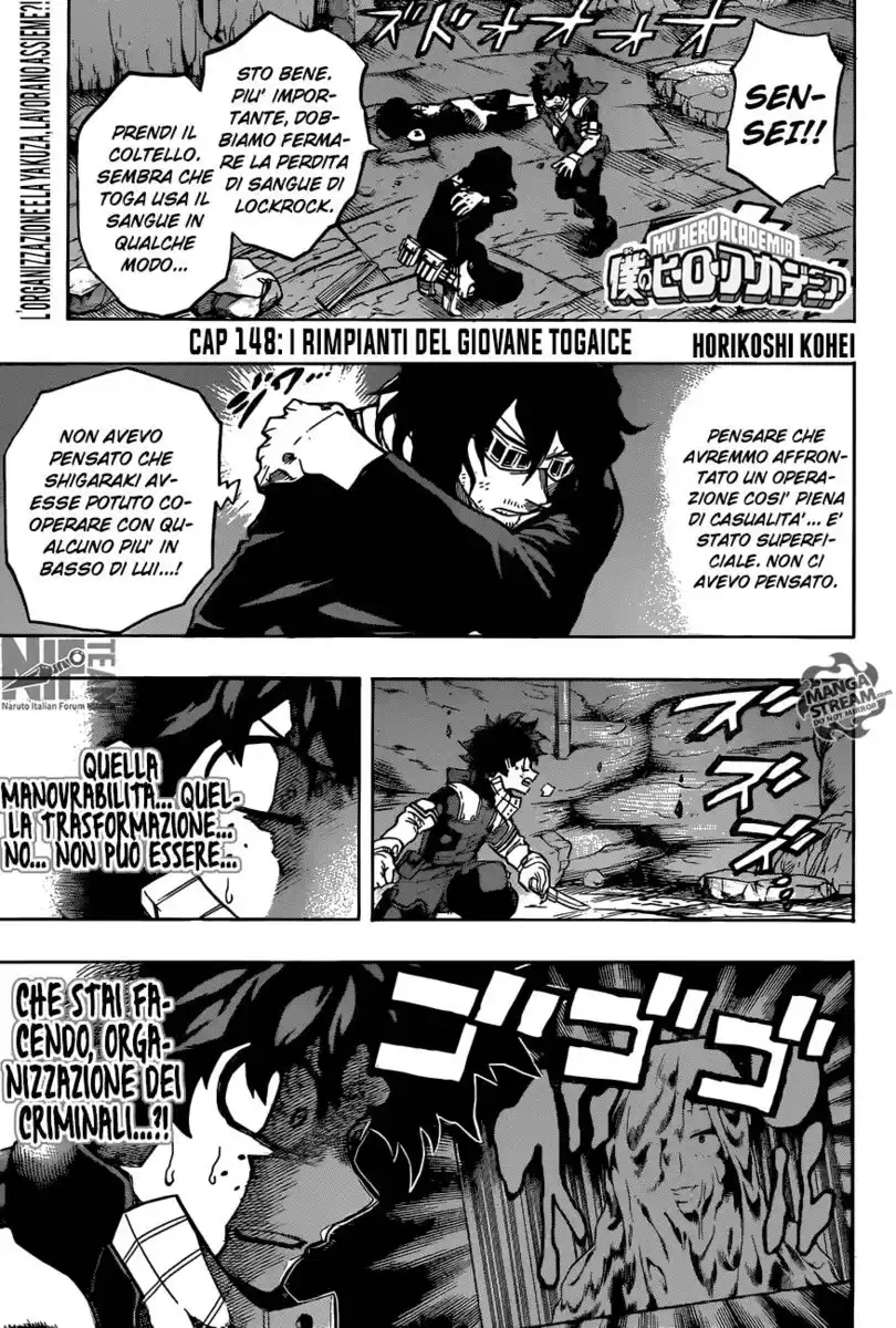 Boku no Hero Academia Capitolo 148 page 2