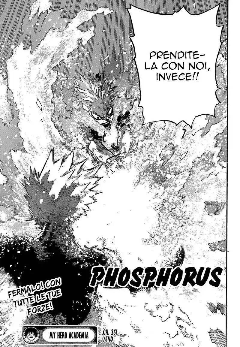 Boku no Hero Academia Capitolo 351 page 16