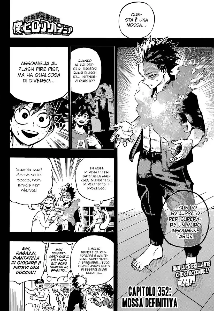 Boku no Hero Academia Capitolo 352 page 3