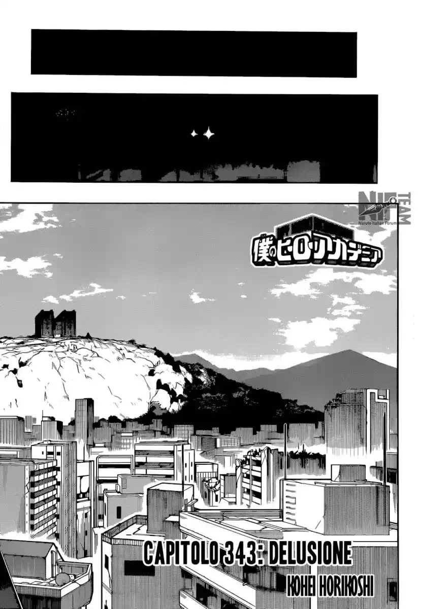 Boku no Hero Academia Capitolo 343 page 4