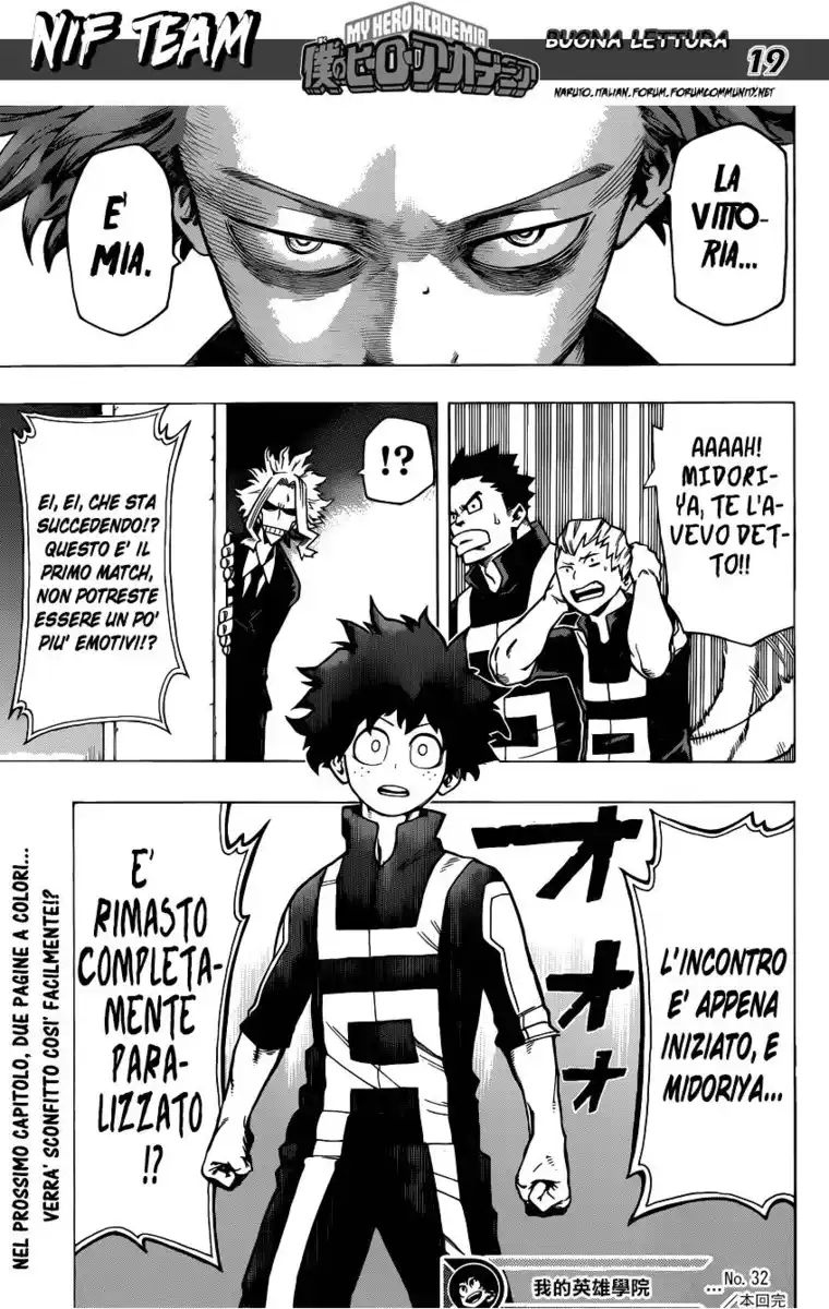 Boku no Hero Academia Capitolo 32 page 19