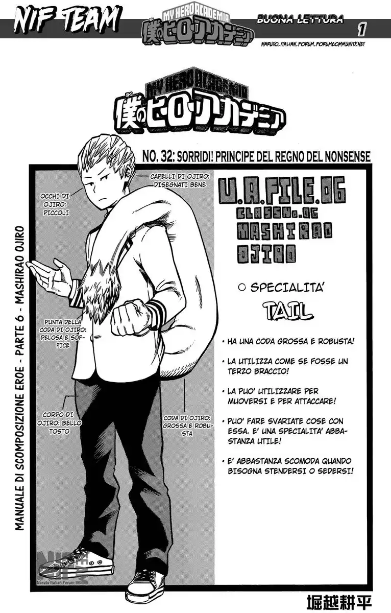 Boku no Hero Academia Capitolo 32 page 2