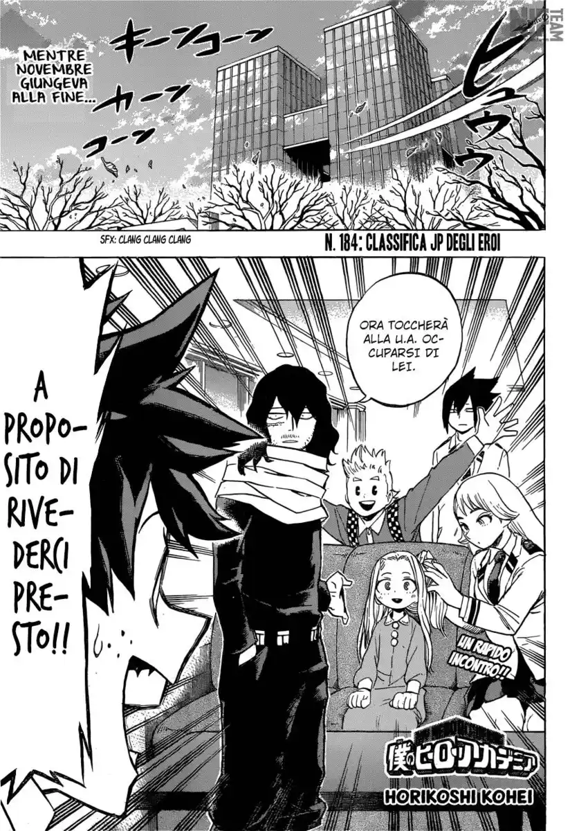 Boku no Hero Academia Capitolo 184 page 2