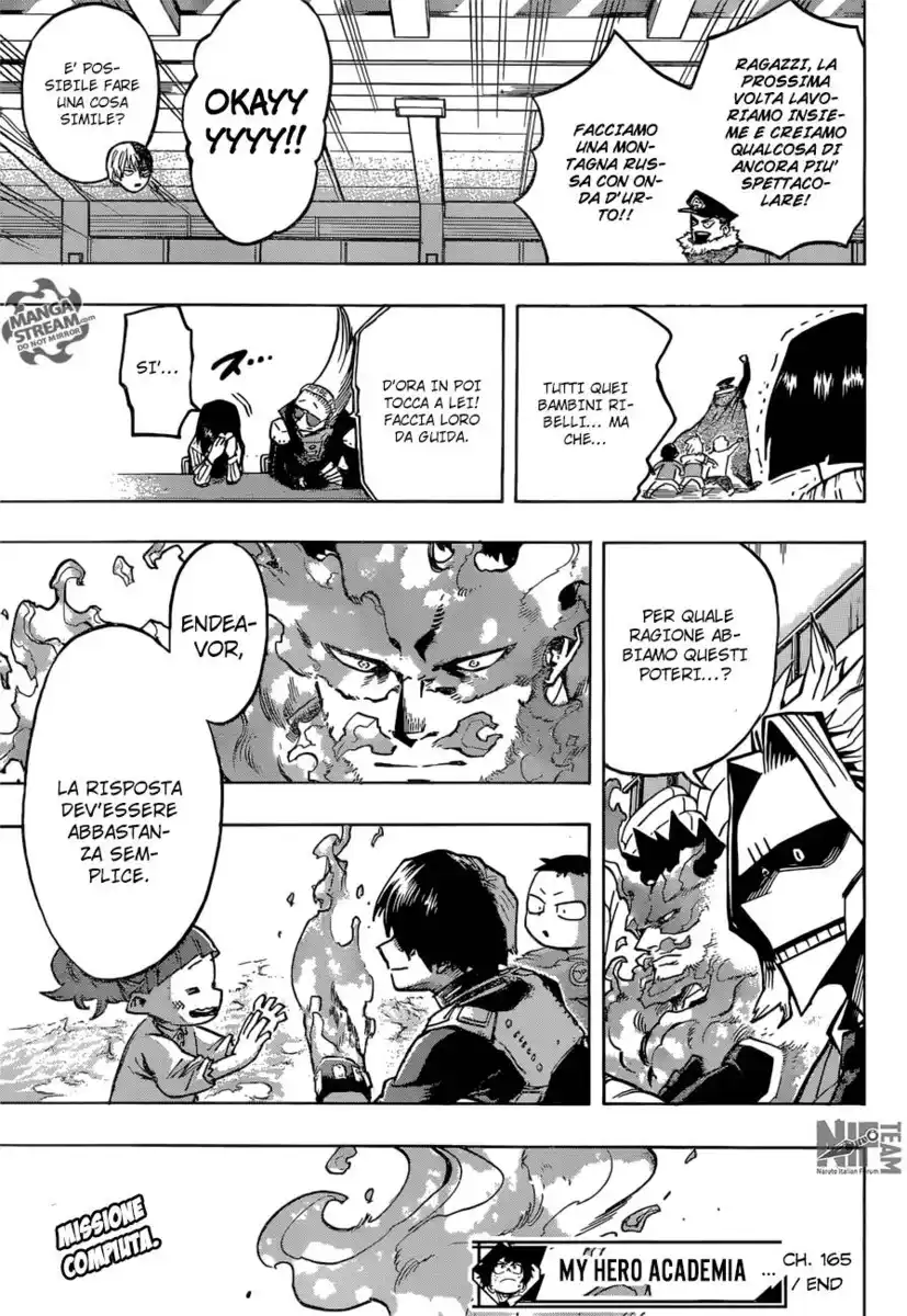 Boku no Hero Academia Capitolo 166 page 17