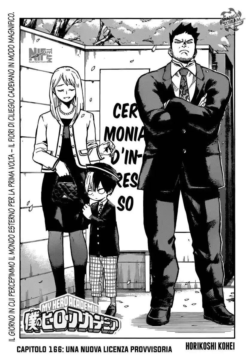 Boku no Hero Academia Capitolo 166 page 2