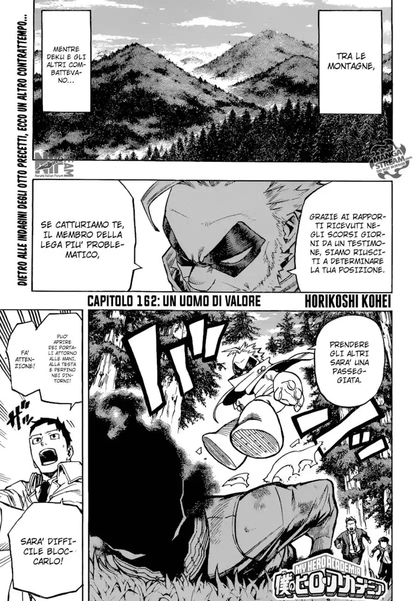 Boku no Hero Academia Capitolo 162 page 2