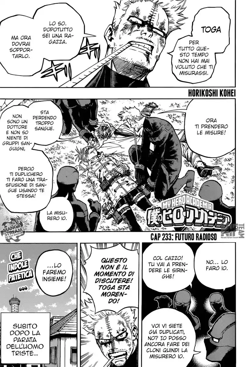 Boku no Hero Academia Capitolo 233 page 2