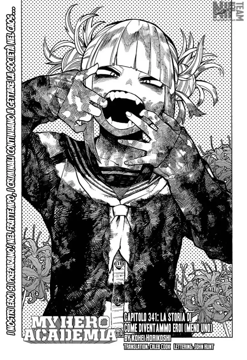 Boku no Hero Academia Capitolo 341 page 1