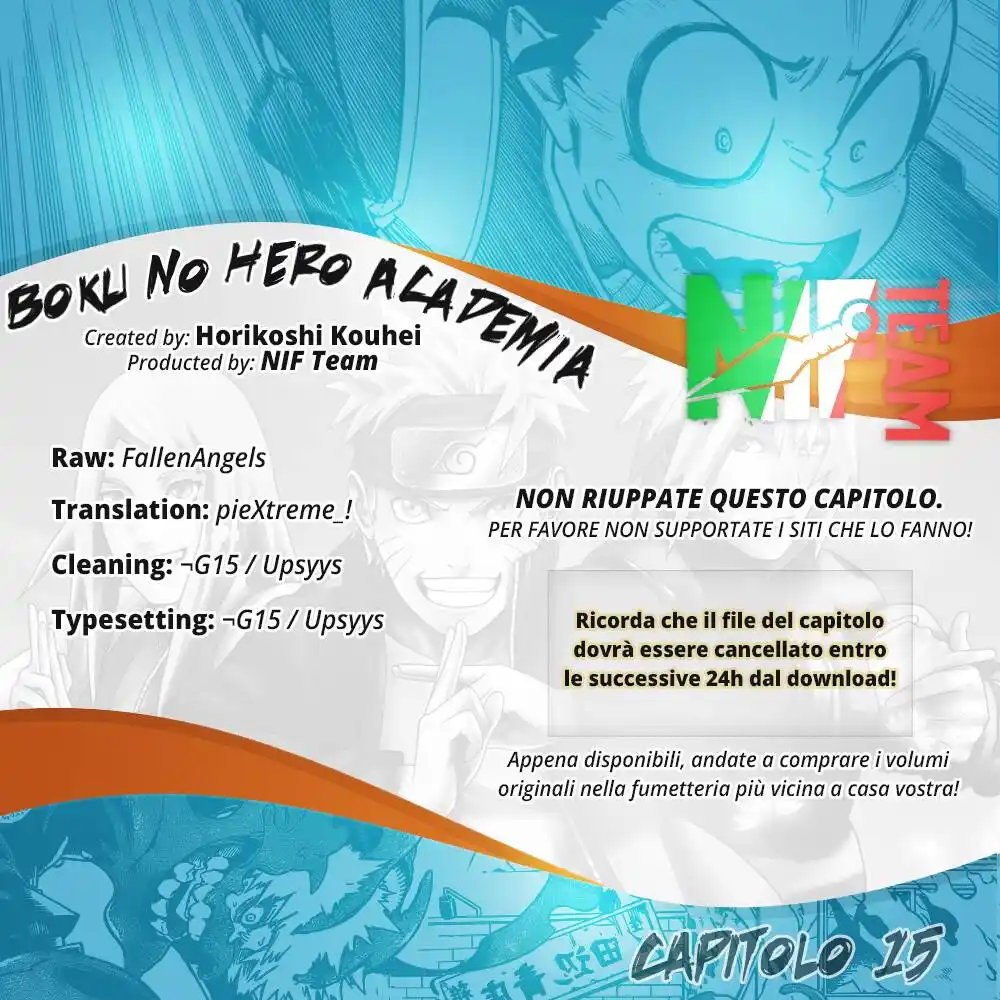 Boku no Hero Academia Capitolo 15 page 1