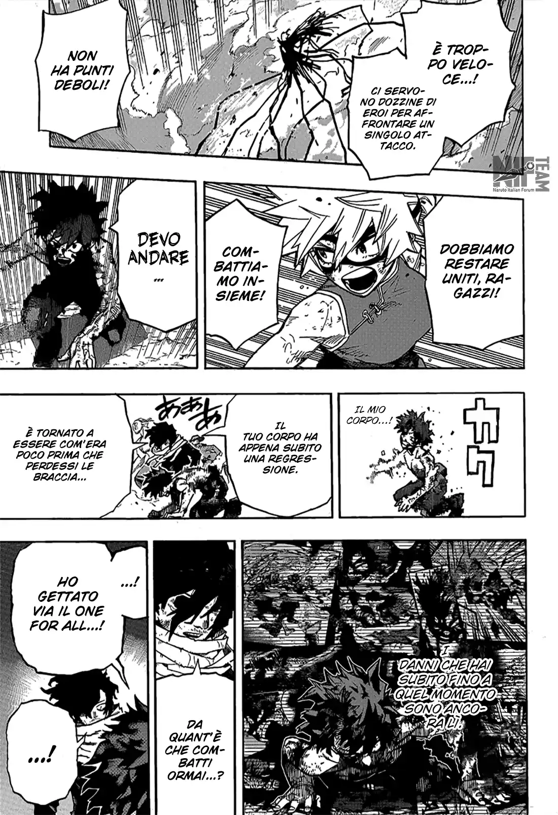 Boku no Hero Academia Capitolo 421 page 10