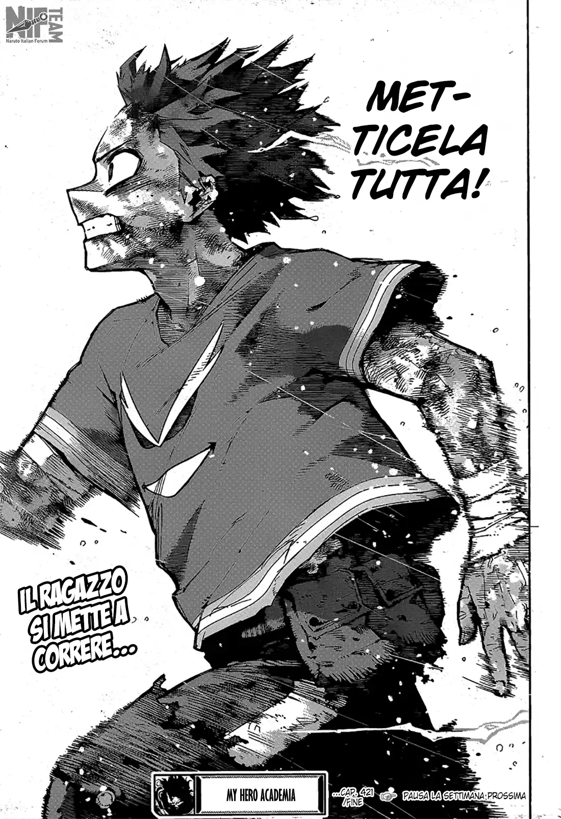 Boku no Hero Academia Capitolo 421 page 14