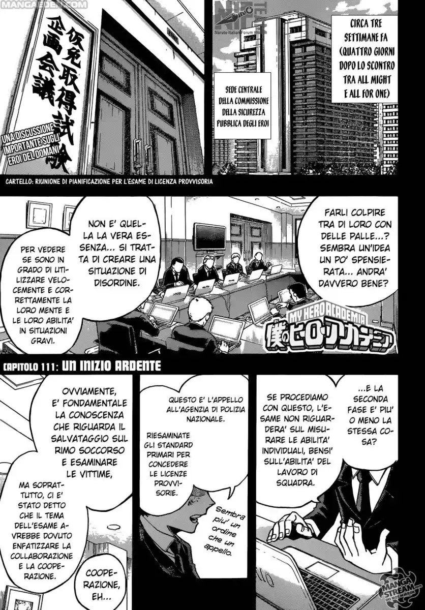 Boku no Hero Academia Capitolo 111 page 2