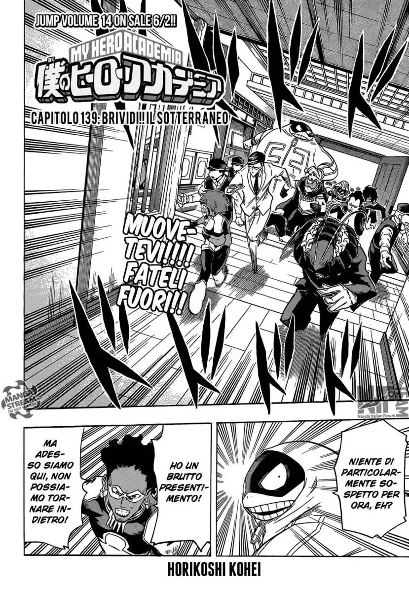 Boku no Hero Academia Capitolo 139 page 3