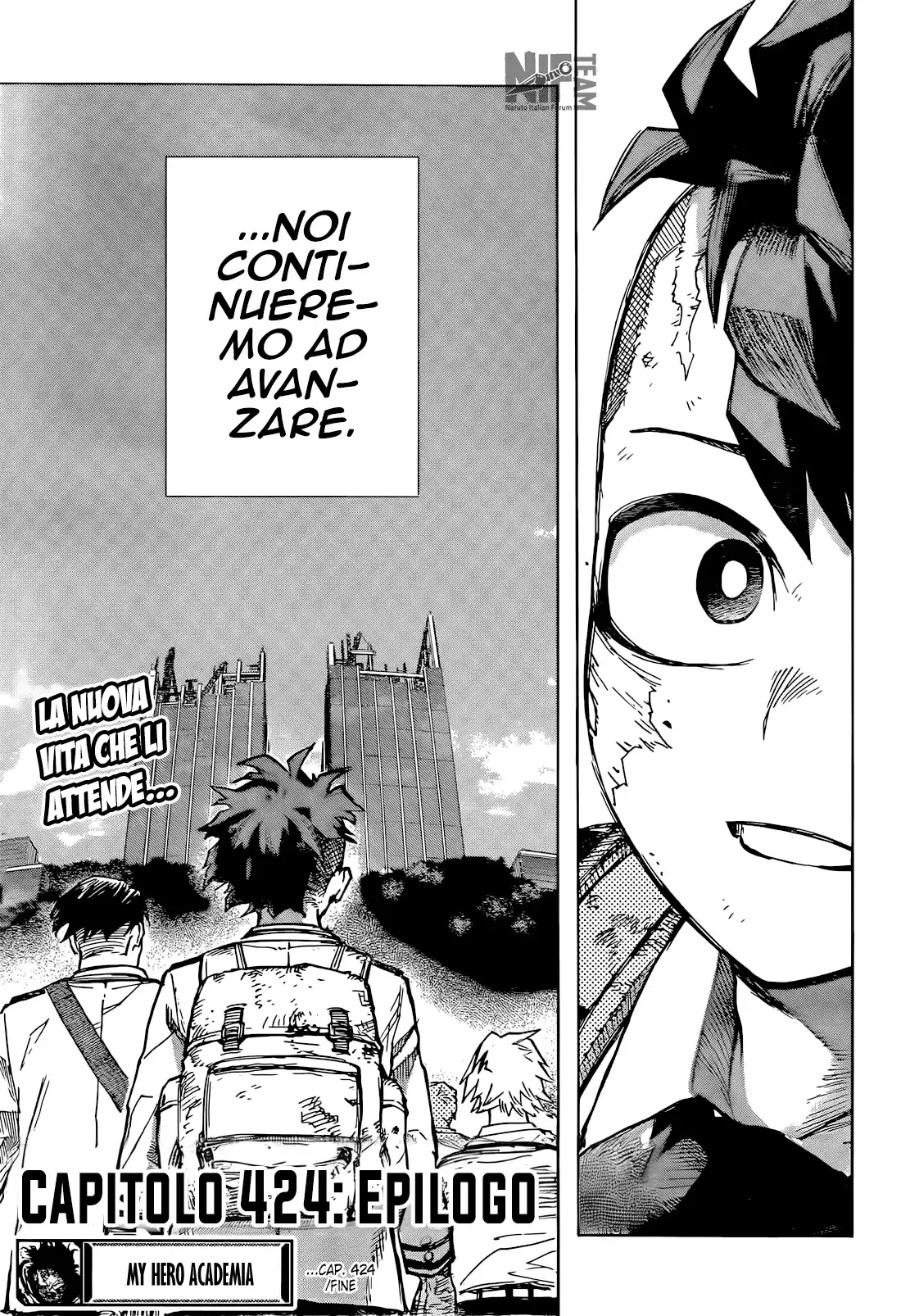 Boku no Hero Academia Capitolo 424 page 16