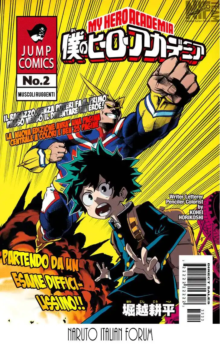 Boku no Hero Academia Capitolo 02 page 2