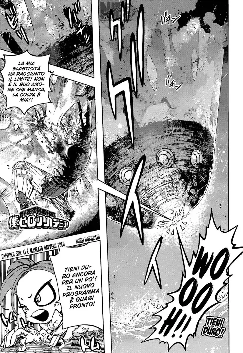 Boku no Hero Academia Capitolo 380 page 1