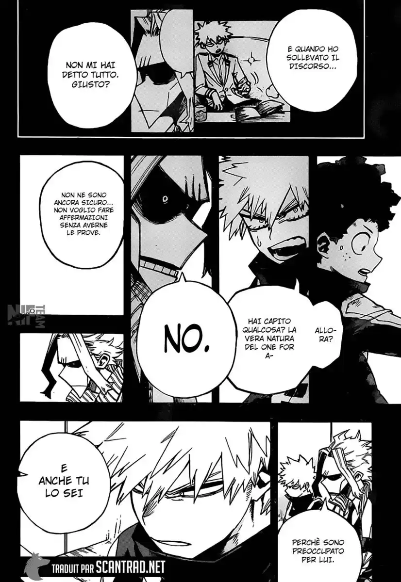 Boku no Hero Academia Capitolo 284 page 11