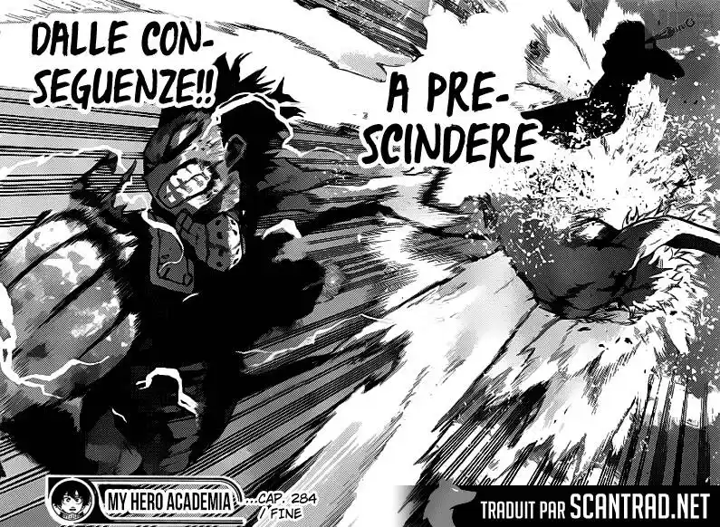 Boku no Hero Academia Capitolo 284 page 17