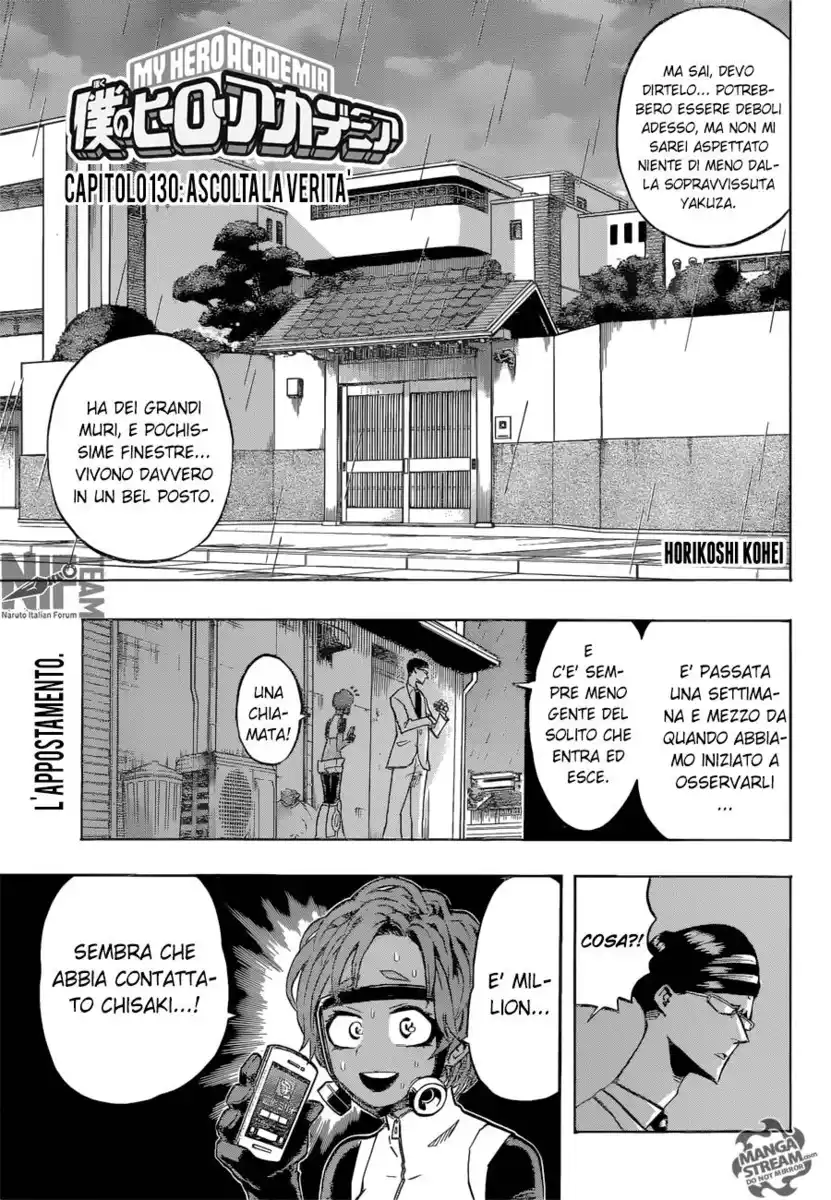 Boku no Hero Academia Capitolo 130 page 2