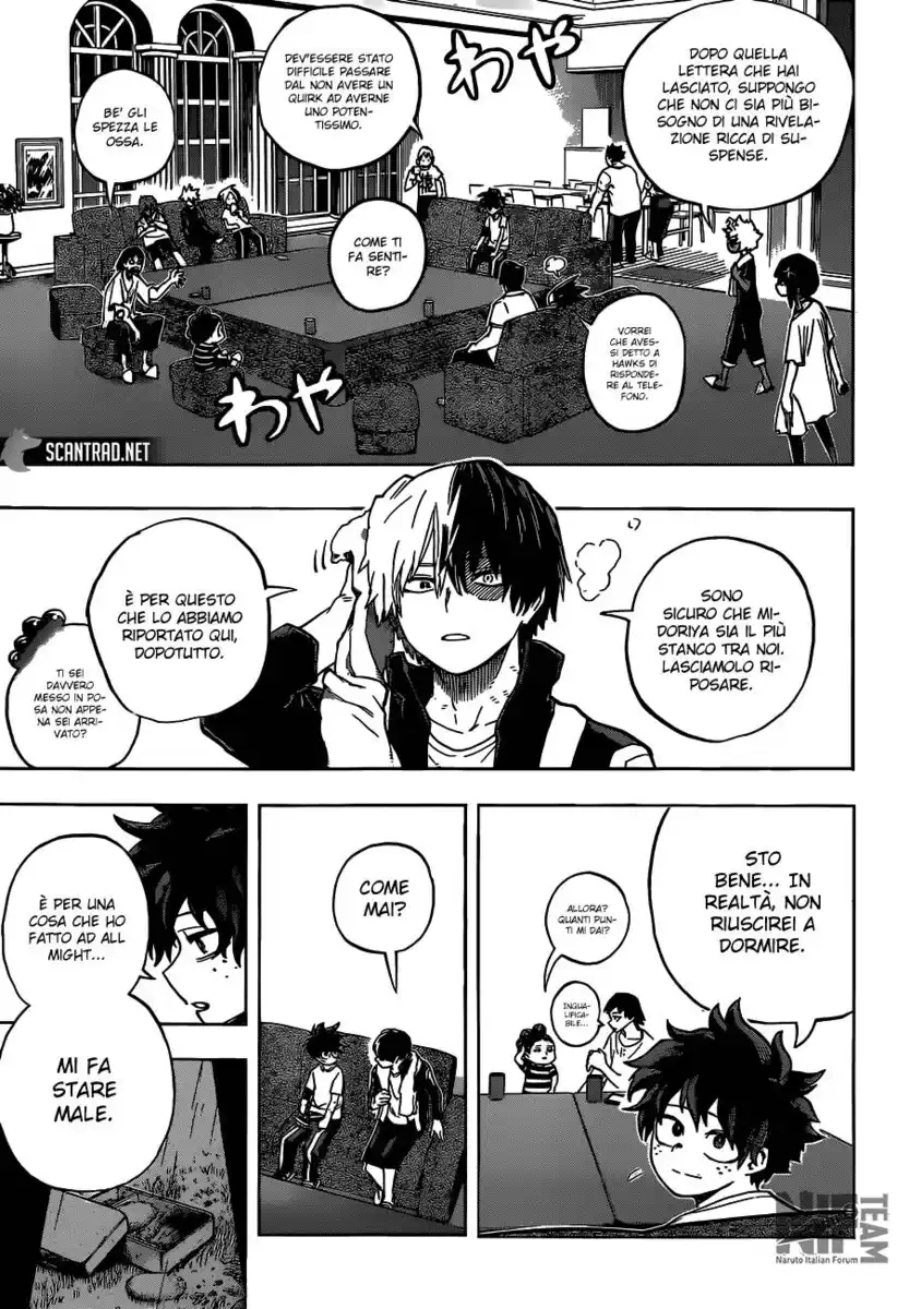 Boku no Hero Academia Capitolo 327 page 6