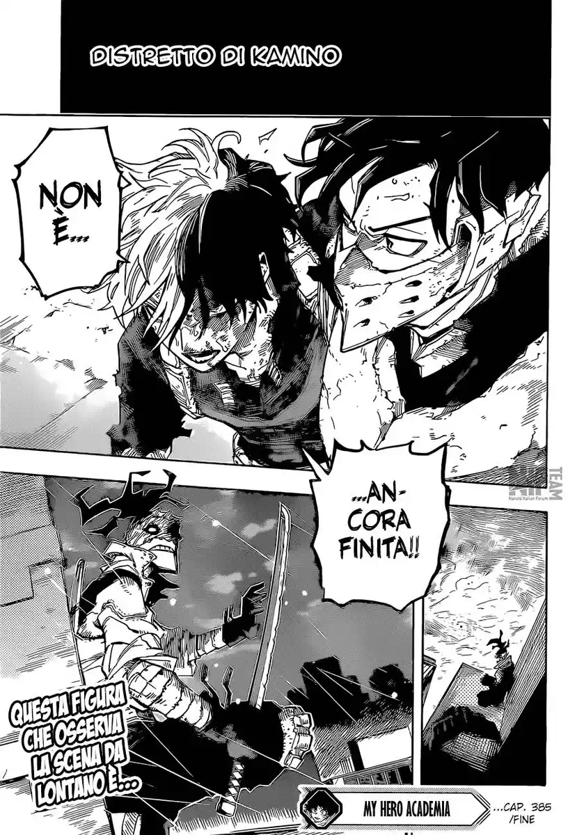 Boku no Hero Academia Capitolo 385 page 18