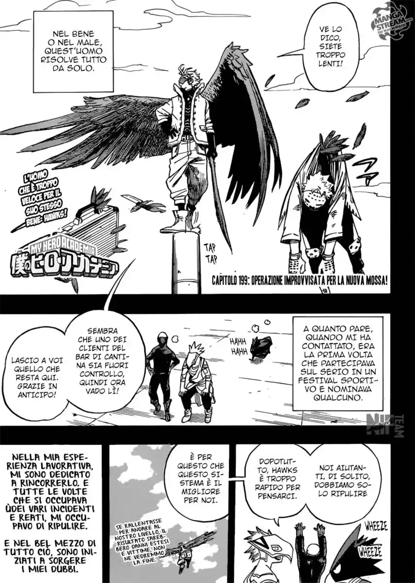 Boku no Hero Academia Capitolo 199 page 2