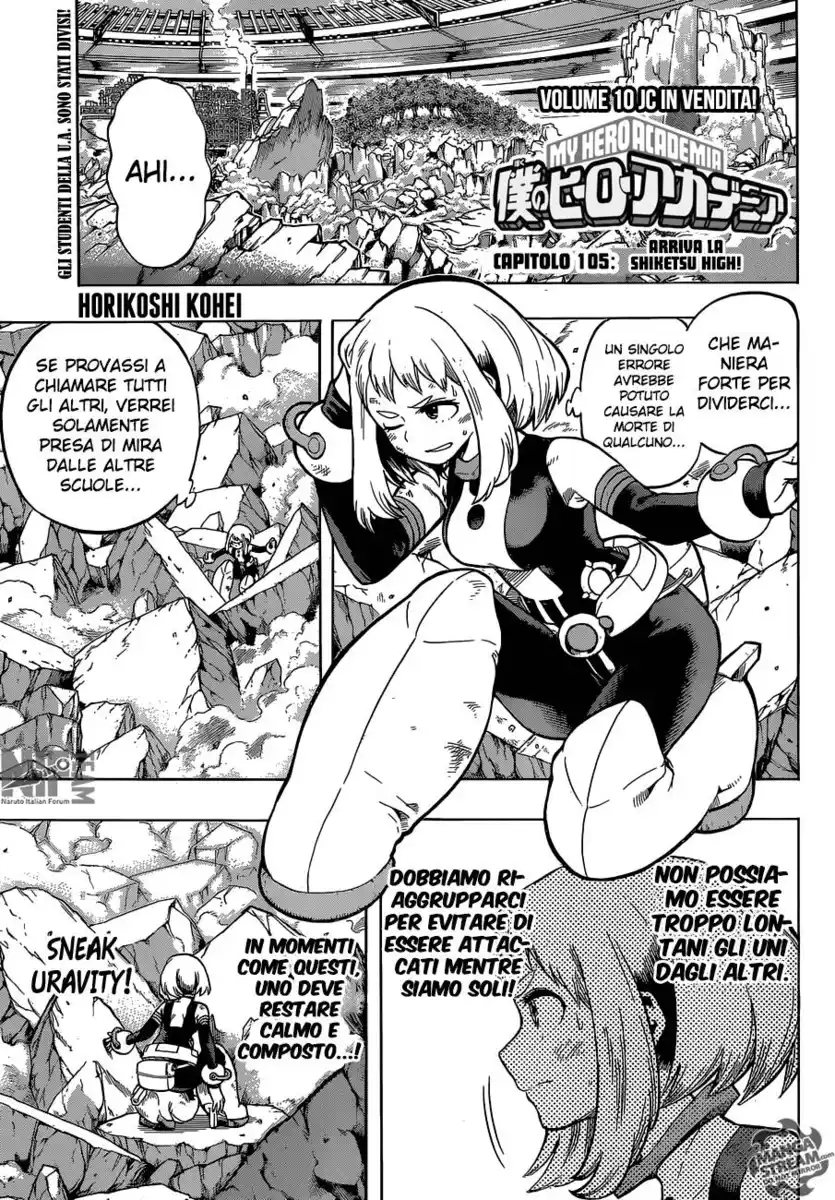 Boku no Hero Academia Capitolo 105 page 2