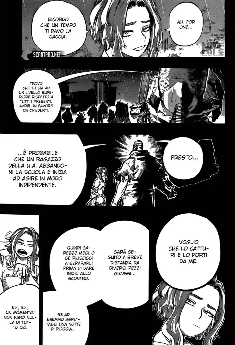 Boku no Hero Academia Capitolo 312 page 13