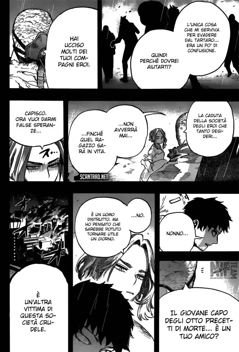 Boku no Hero Academia Capitolo 312 page 14