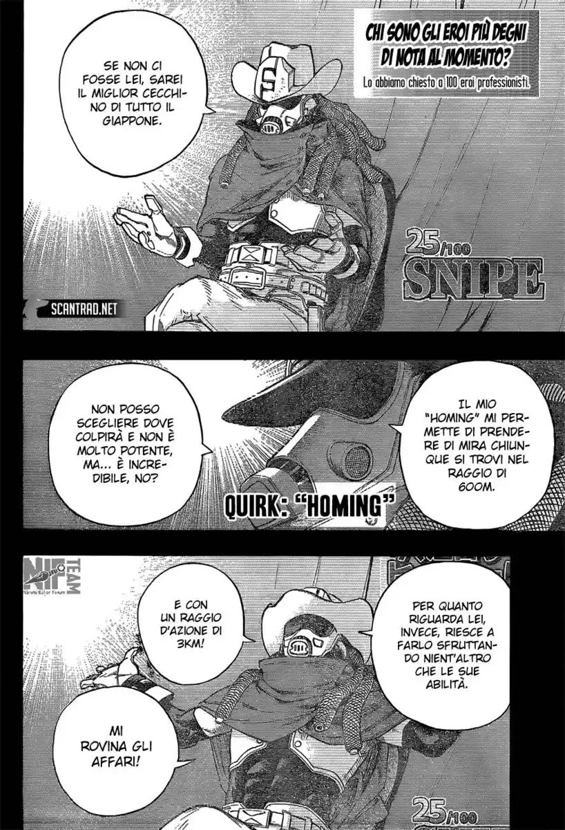 Boku no Hero Academia Capitolo 312 page 8