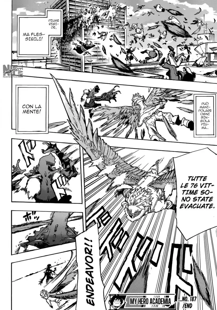 Boku no Hero Academia Capitolo 187 page 16