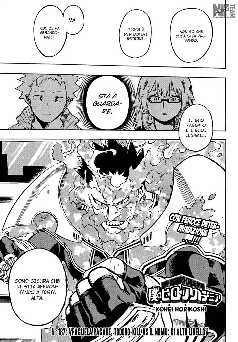 Boku no Hero Academia Capitolo 187 page 6