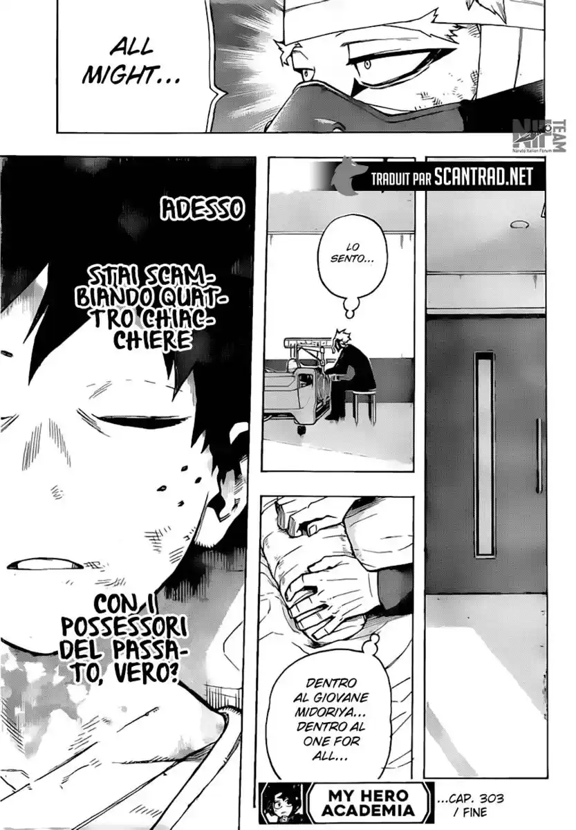 Boku no Hero Academia Capitolo 303 page 16