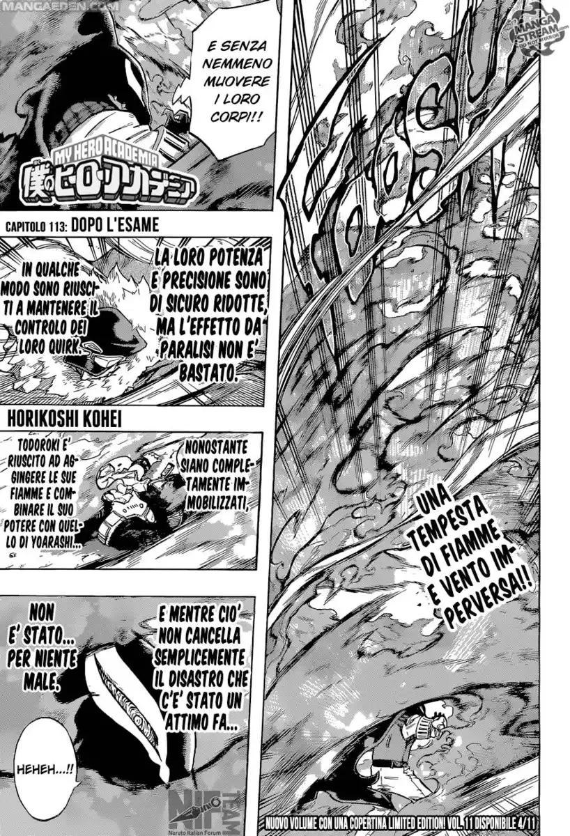 Boku no Hero Academia Capitolo 113 page 2