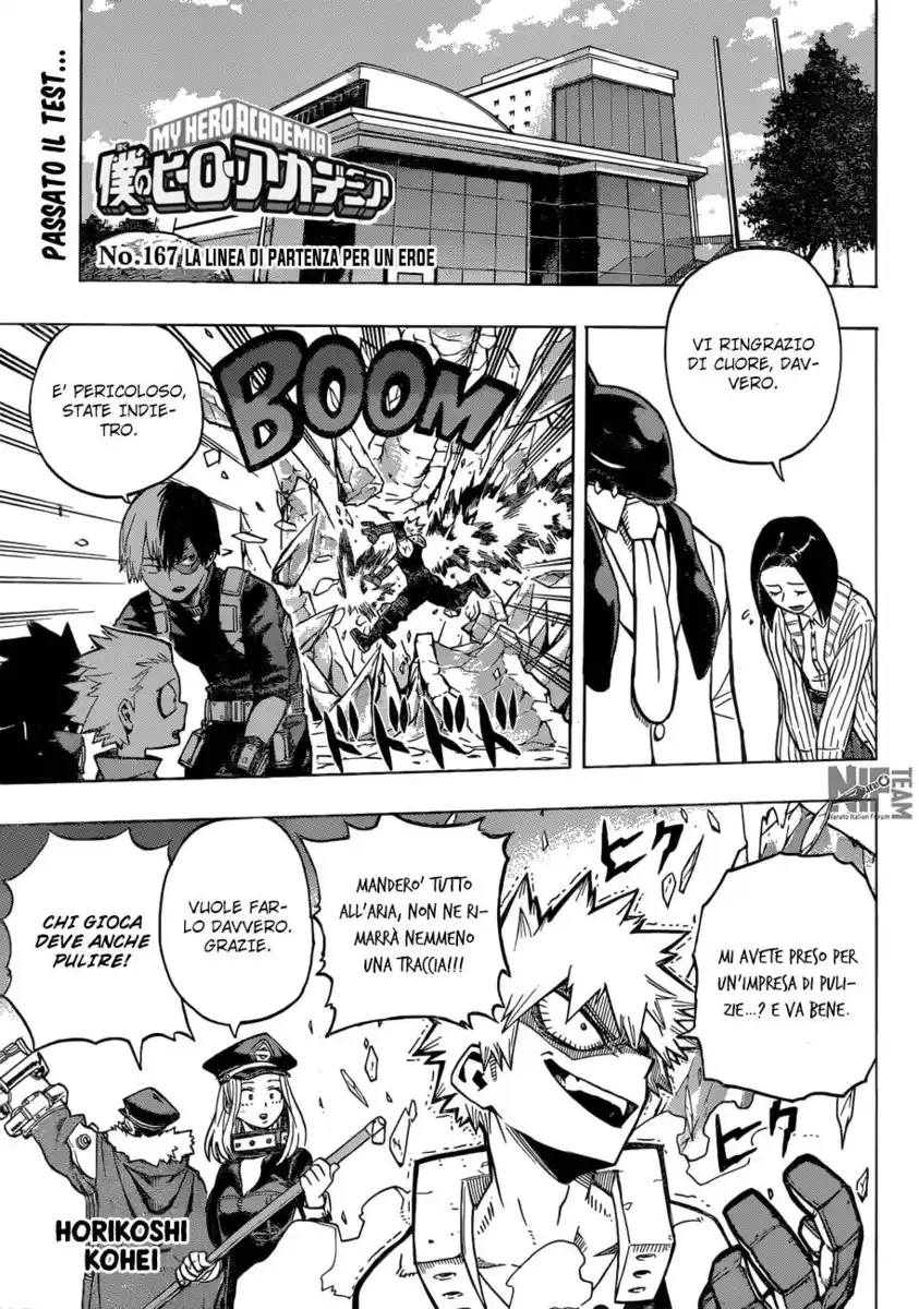 Boku no Hero Academia Capitolo 167 page 2