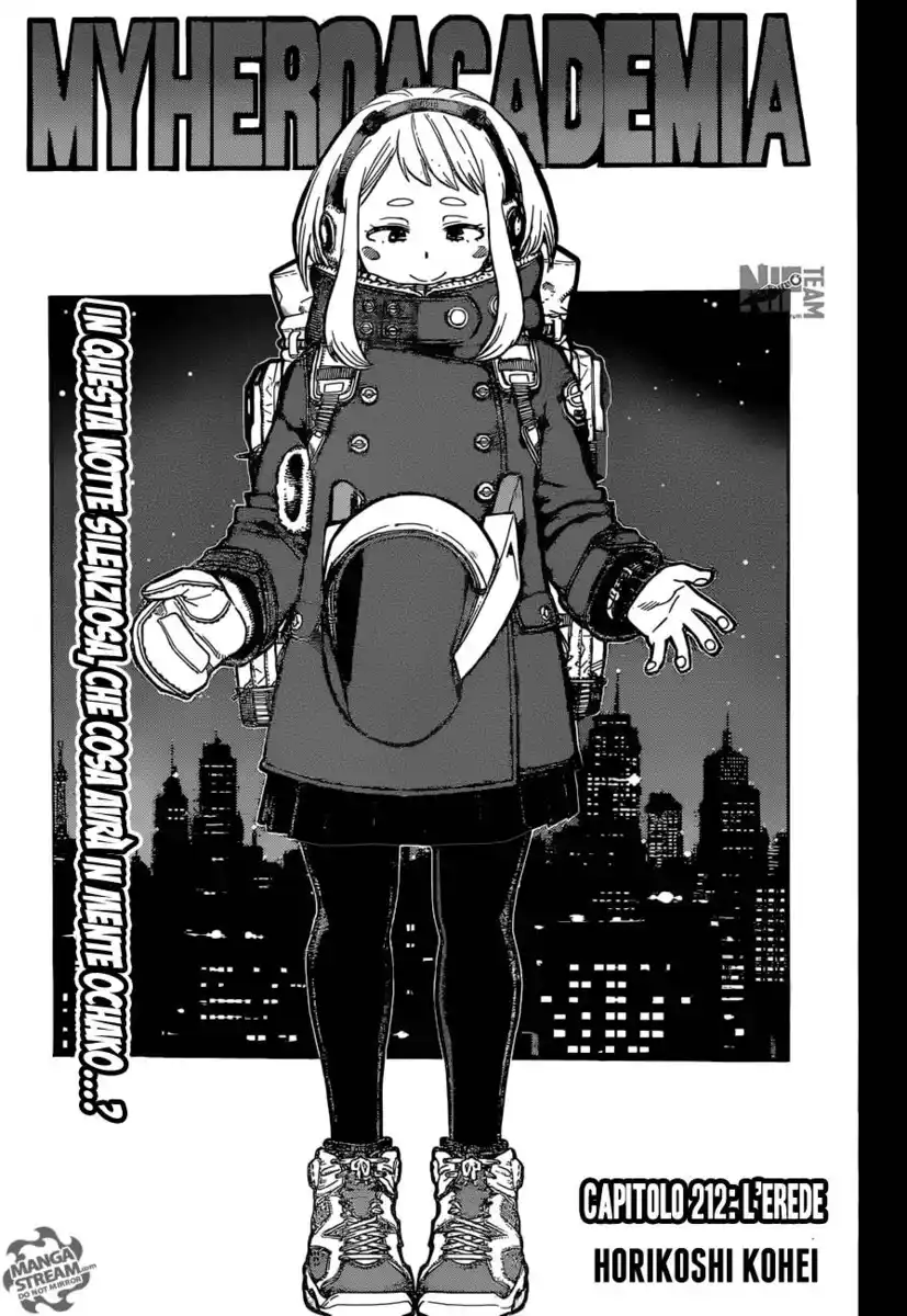 Boku no Hero Academia Capitolo 212 page 2