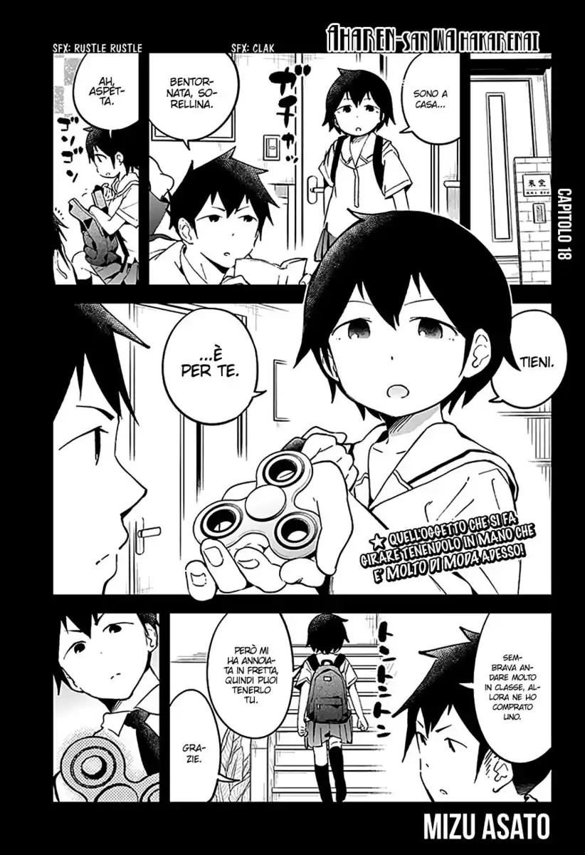 Aharen-san wa Hakarenai Capitolo 18 page 2