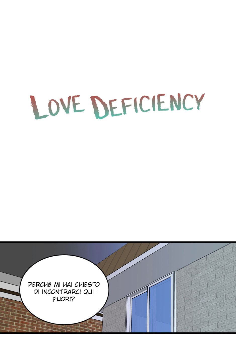 Love Deficiency Capitolo 06 page 6