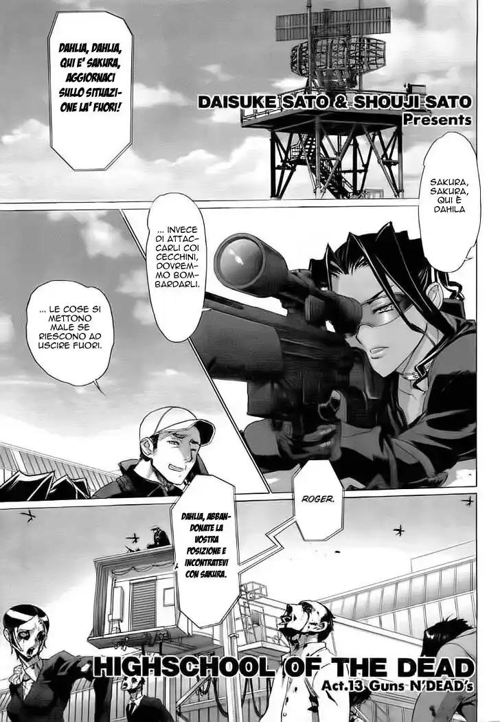 Highschool of the Dead Capitolo 13 page 3