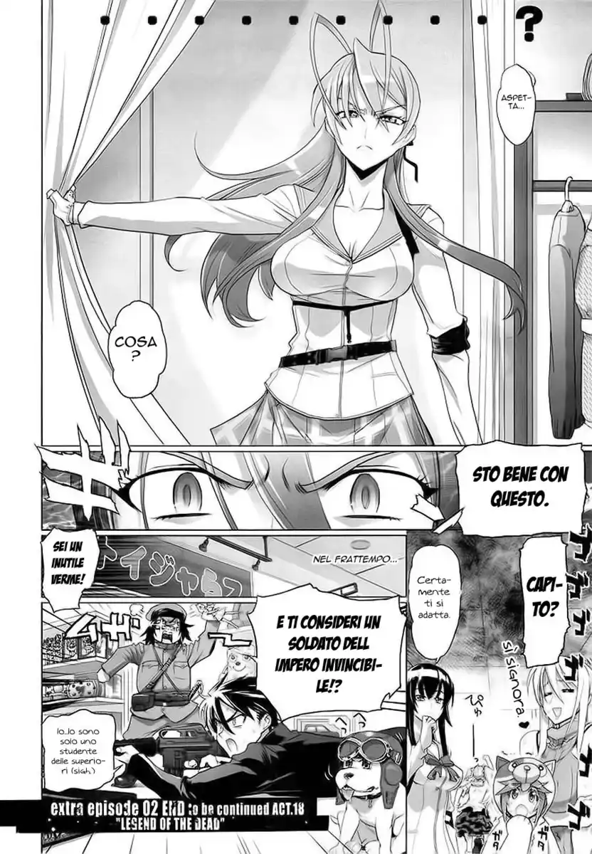 Highschool of the Dead Capitolo Extra 02 page 10