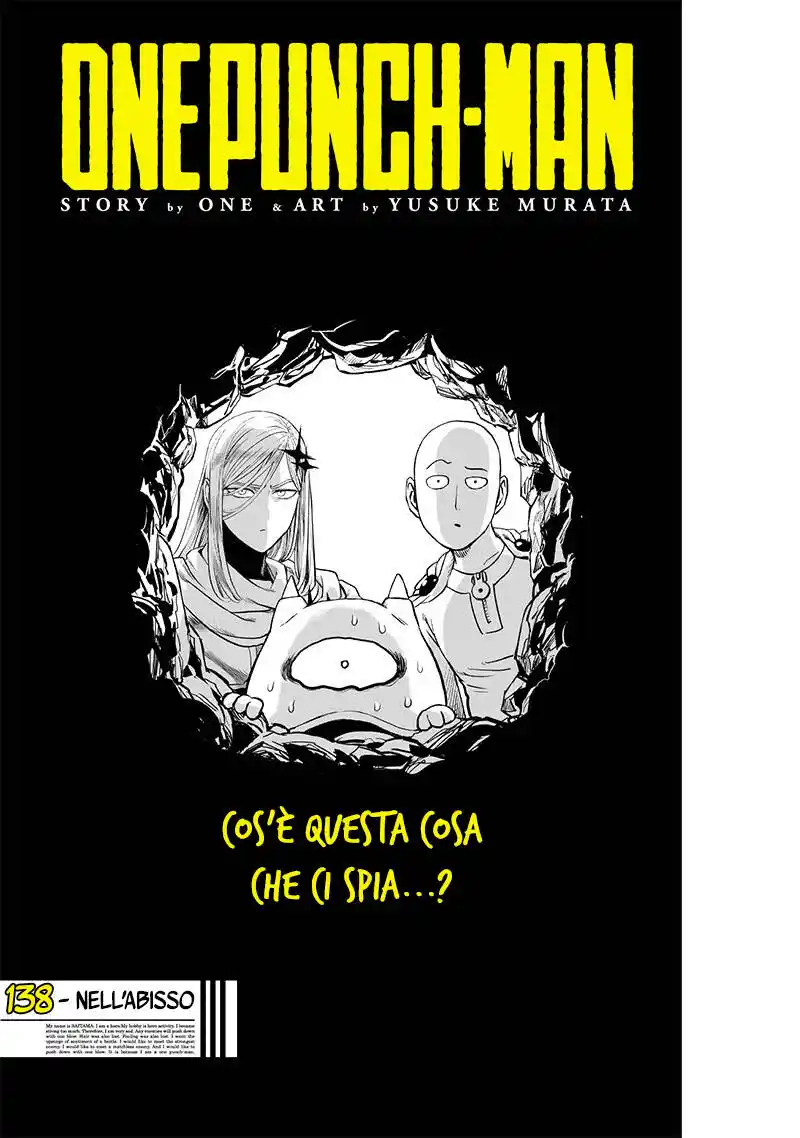 One Punch-Man Capitolo 138 page 1