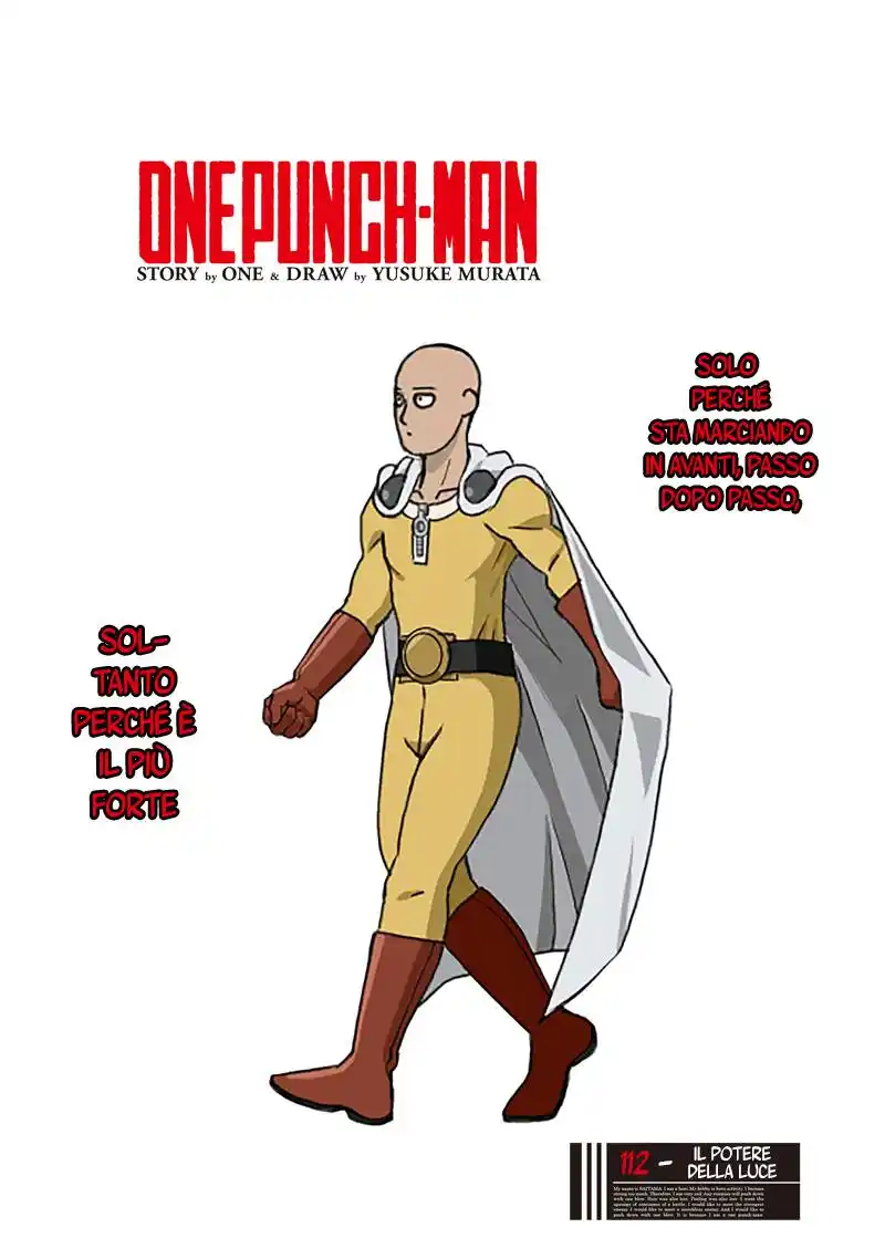 One Punch-Man Capitolo 112 page 1