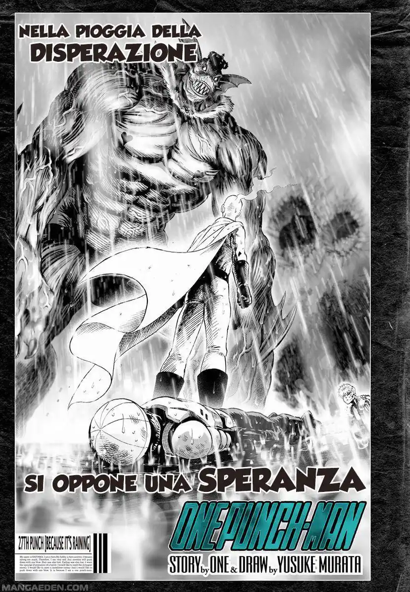 One Punch-Man Capitolo 27 page 3