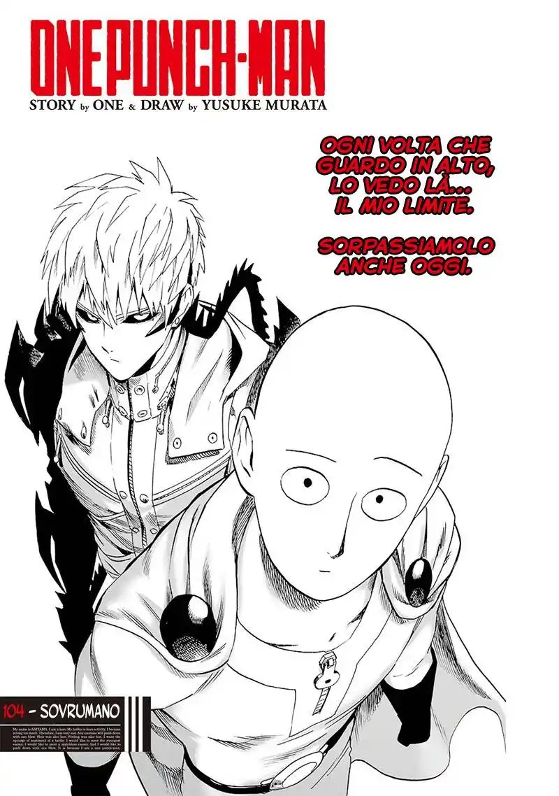 One Punch-Man Capitolo 104 page 1